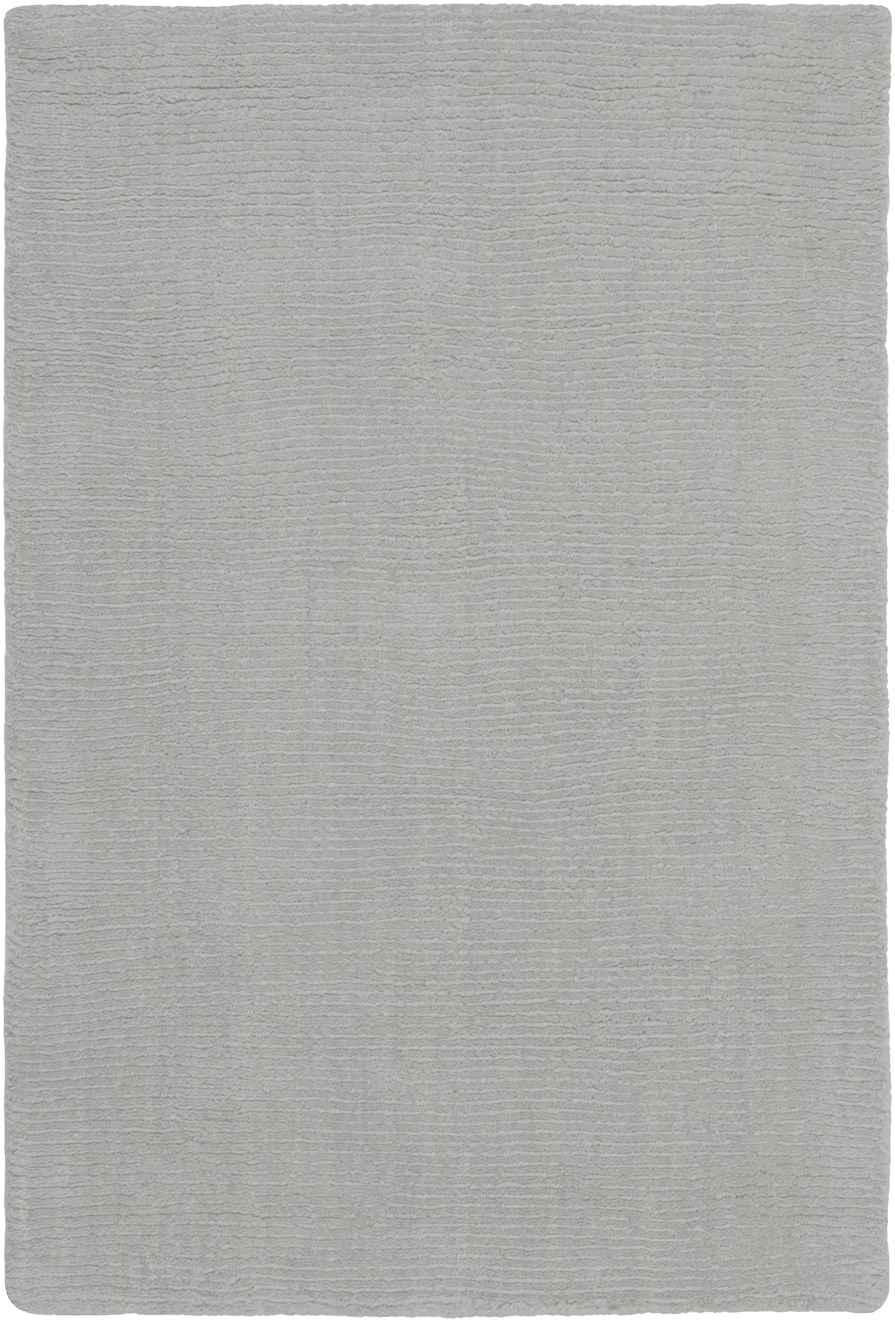 Hand Loomed Mystique Gray Wool Rug - Image 4