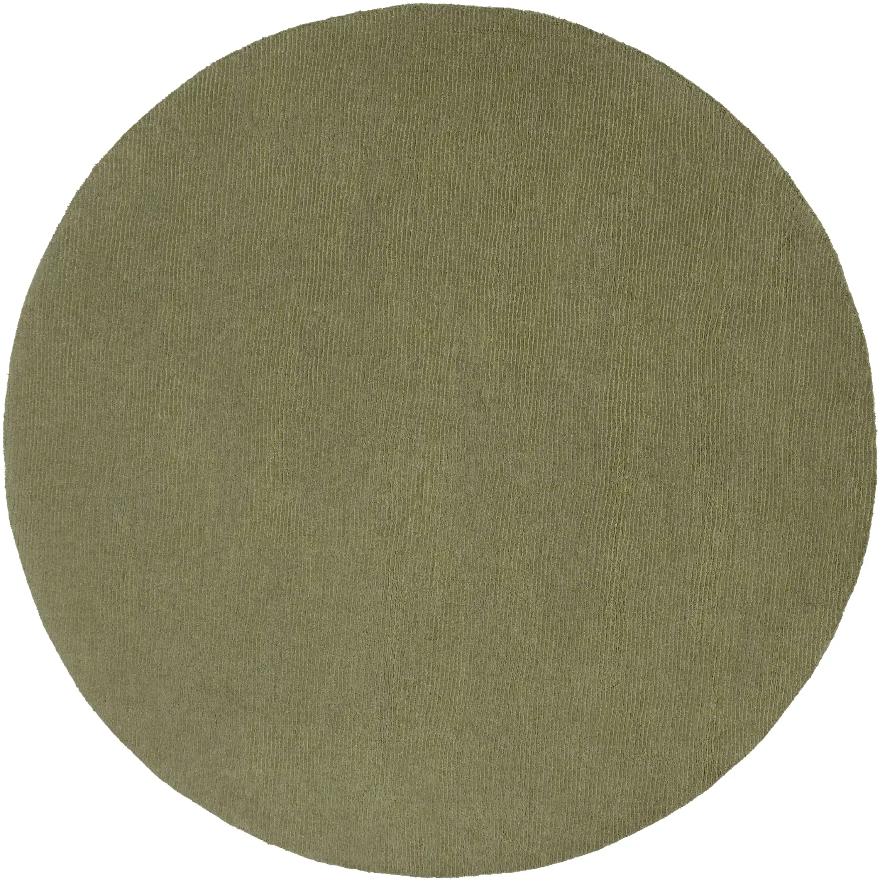 Hand Loomed Mystique Green Wool Rug - Image 3