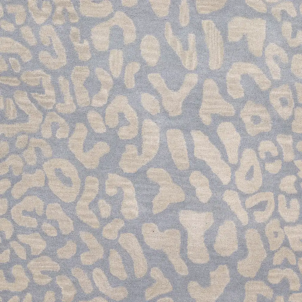 Hand Tufted Athena Gray and Beige Wool Rug - Image 7