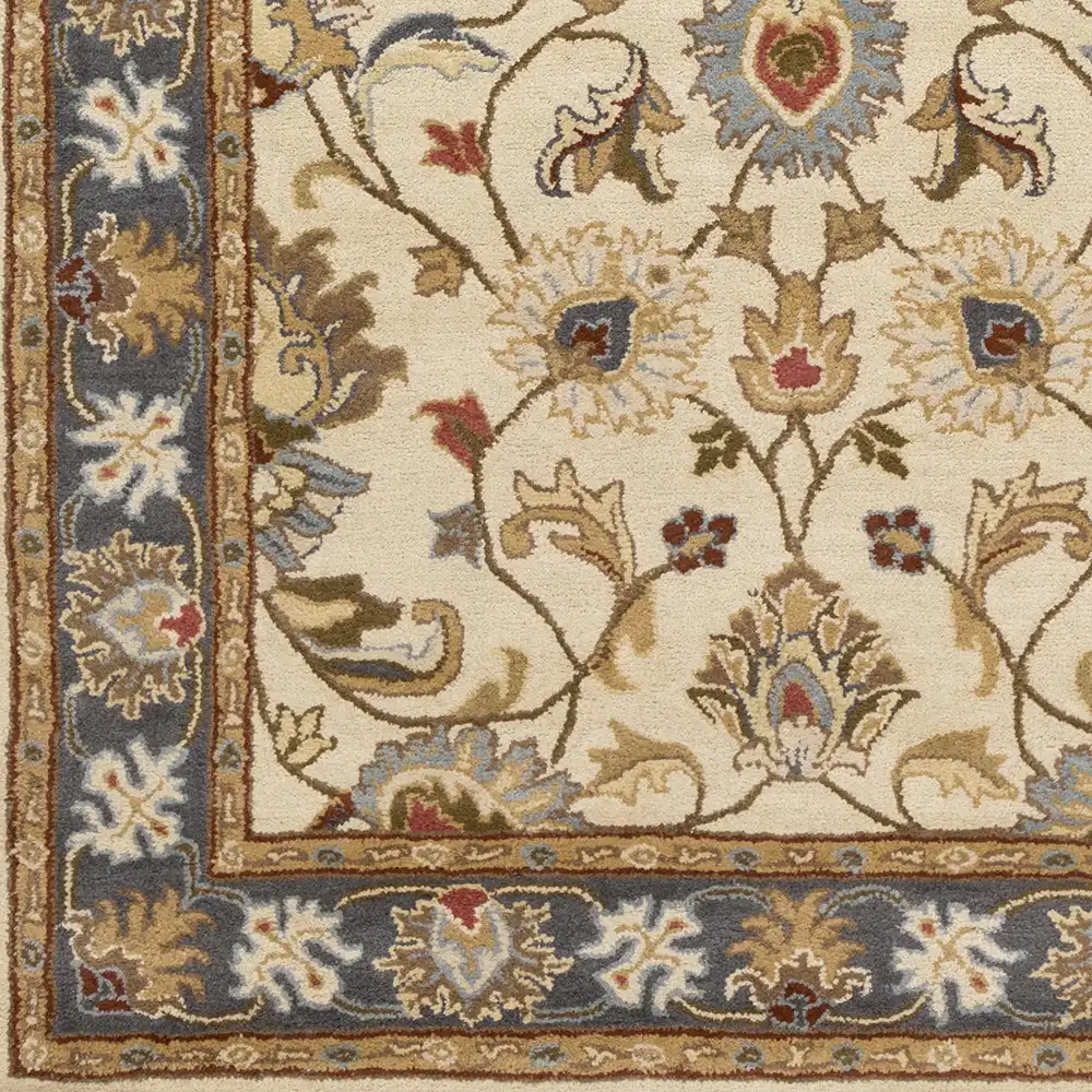 Hand Tufted Caesar Yellow Wool Rug - Image 8