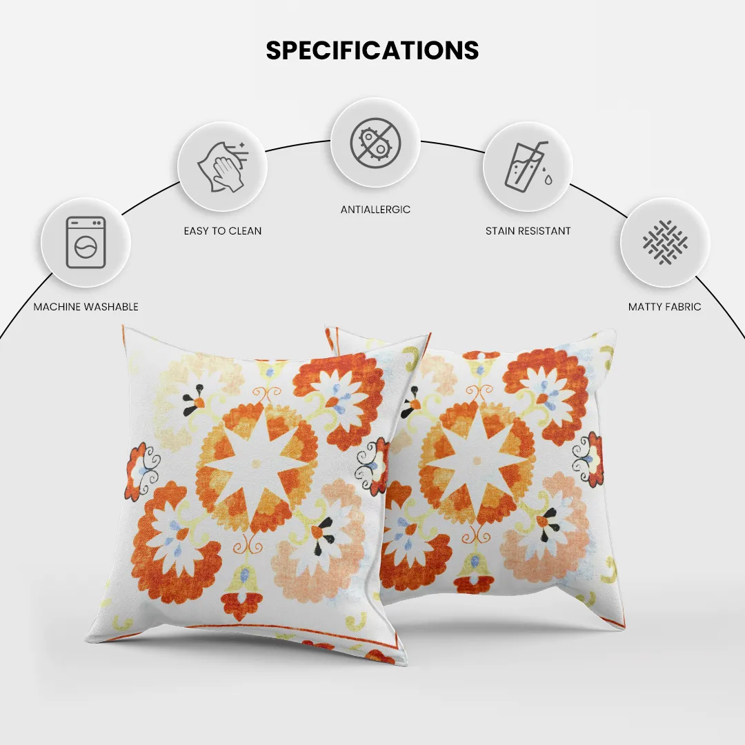 Intricate Geometric Pattern Cushion Cover - Image 5