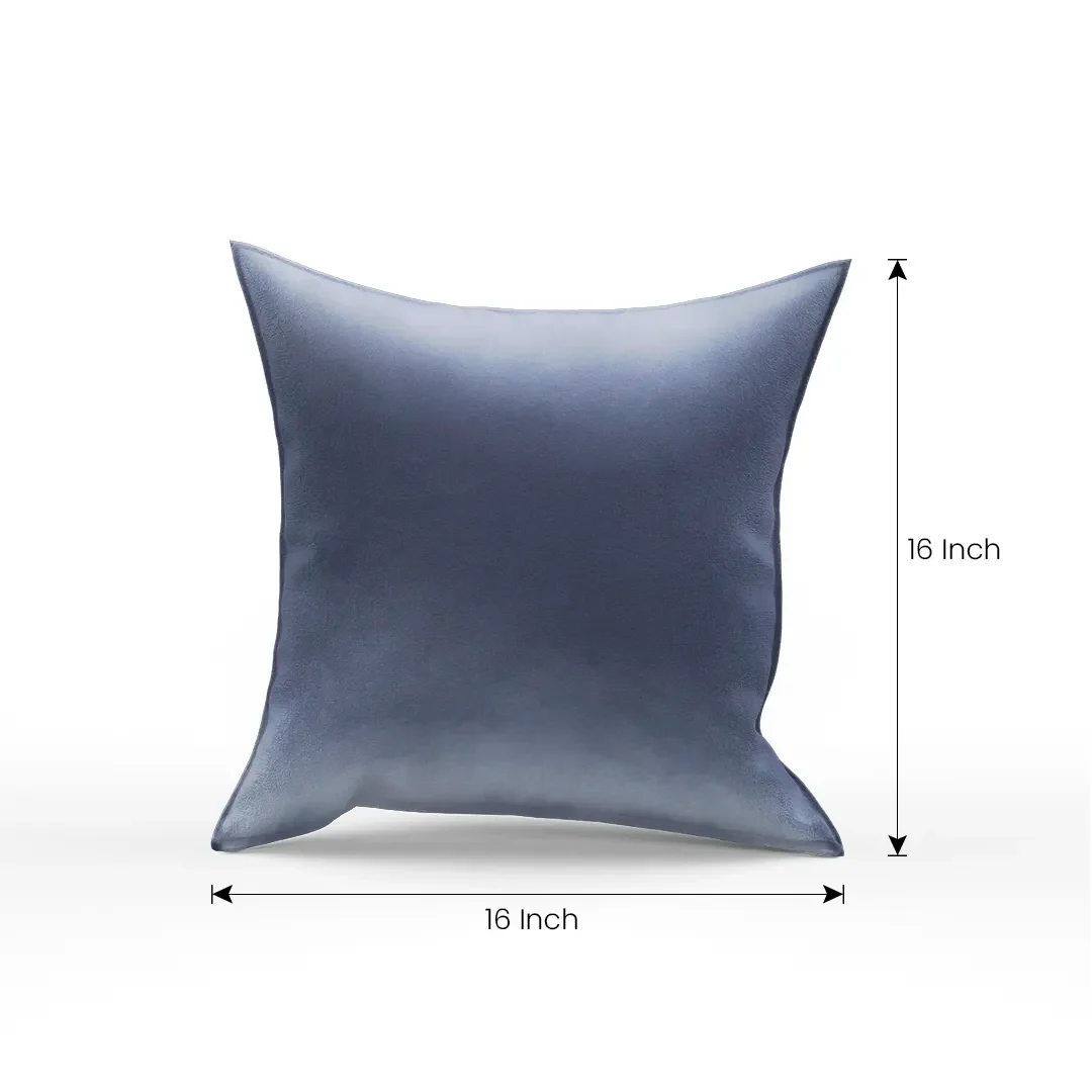 Tokyo Polyester Blue Pillow Cover - Image 5
