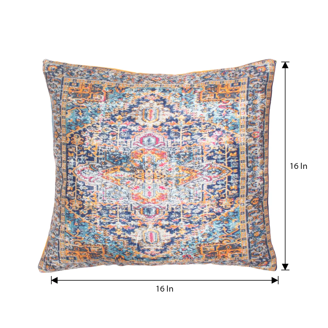 Vintage Persian Rug-Style Cushion Cover - Image 4